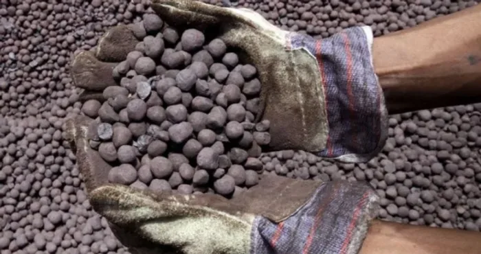 Pellets de mineral de hierro